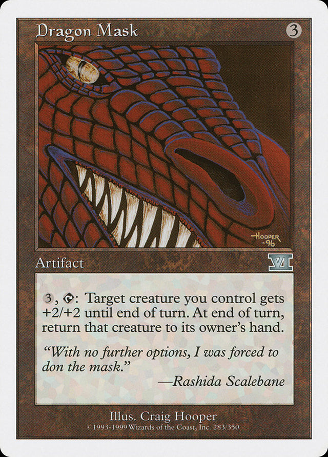 Dragon Mask [Classic Sixth Edition] - PCA Designer Toys