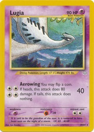 Lugia (20/64) [Neo Revelation Unlimited] - PCA Designer Toys