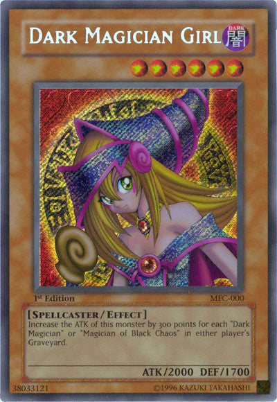 Dark Magician Girl [MFC-000] Secret Rare - PCA Designer Toys