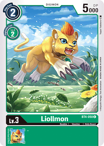 Liollmon [BT4-050] [Great Legend]