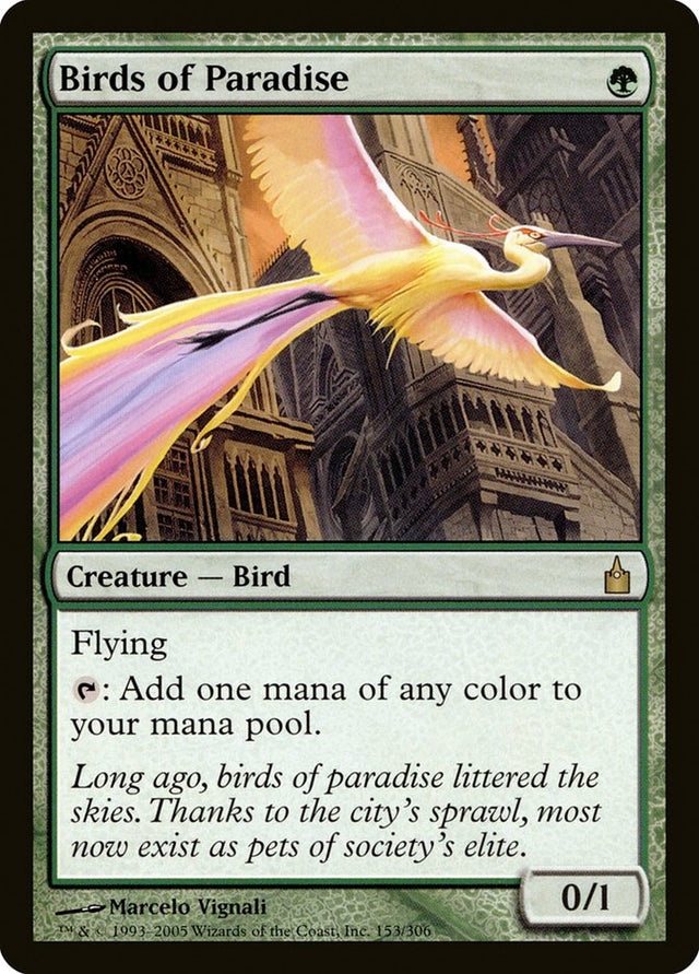 Birds of Paradise [Ravnica: City of Guilds] - PCA Designer Toys