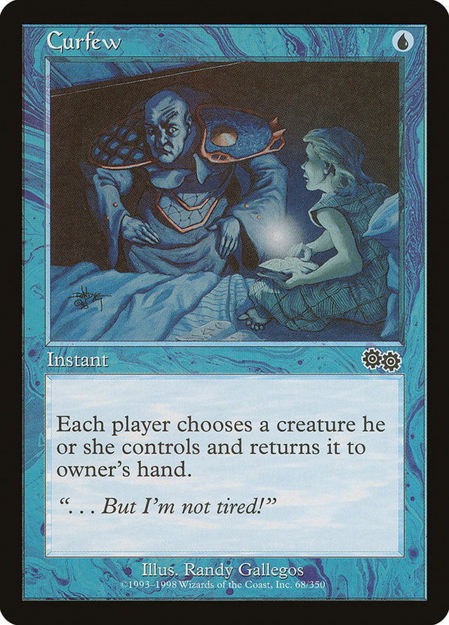 Curfew [Urza's Saga] - PCA Designer Toys