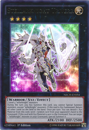 Stellarknight Triverr [NECH-EN054] Ultra Rare - PCA Designer Toys