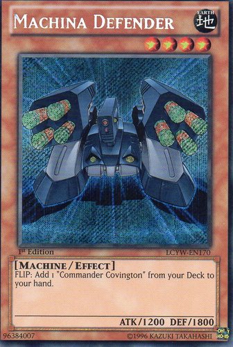 Machina Defender [LCYW-EN170] Secret Rare - PCA Designer Toys