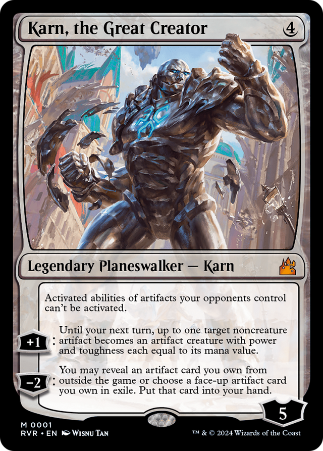 Karn, the Great Creator [Ravnica Remastered]
