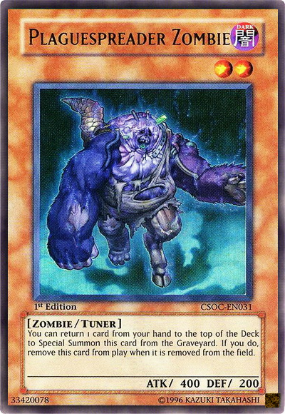Plaguespreader Zombie [CSOC-EN031] Ultra Rare - PCA Designer Toys