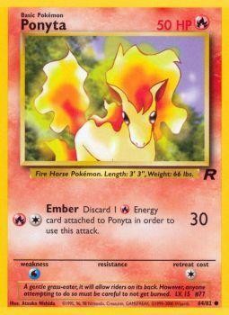 Ponyta (64/82) [Team Rocket Unlimited] - PCA Designer Toys