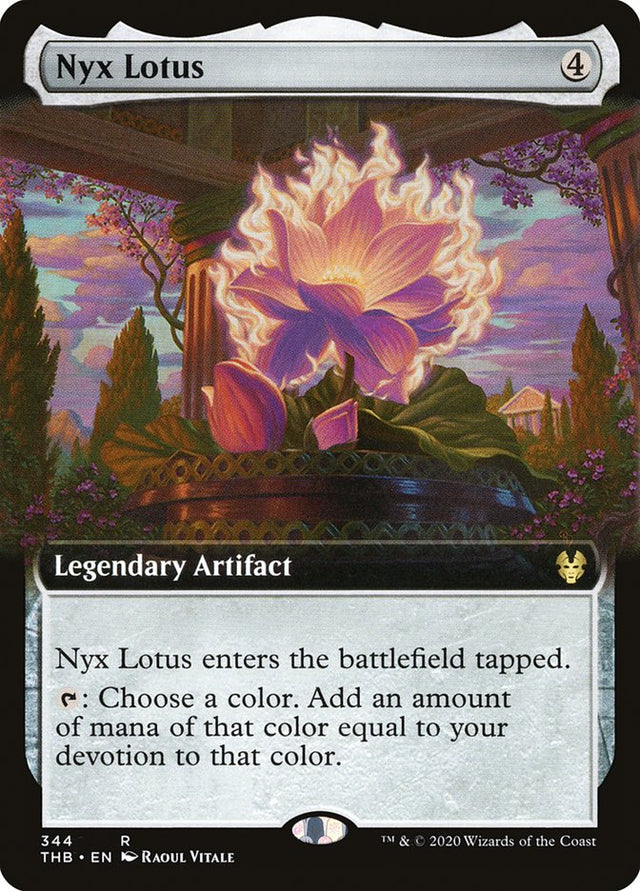 Nyx Lotus (Extended Art) [Theros Beyond Death] - PCA Designer Toys