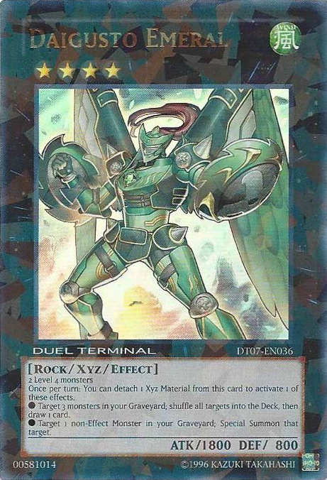 Daigusto Emeral [DT07-EN036] Ultra Rare - PCA Designer Toys