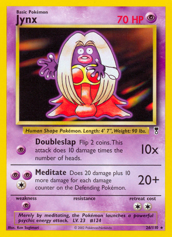 Jynx (26/110) [Legendary Collection] - PCA Designer Toys