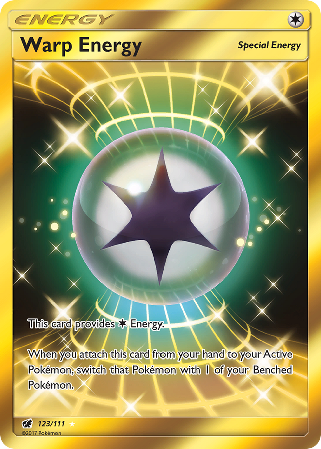 Warp Energy (123/111) [Sun & Moon: Crimson Invasion] - PCA Designer Toys