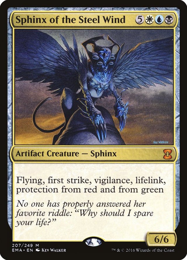 Sphinx of the Steel Wind [Eternal Masters] - PCA Designer Toys