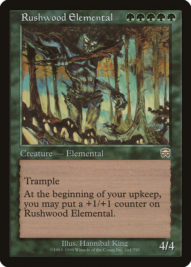 Rushwood Elemental [Mercadian Masques] - PCA Designer Toys