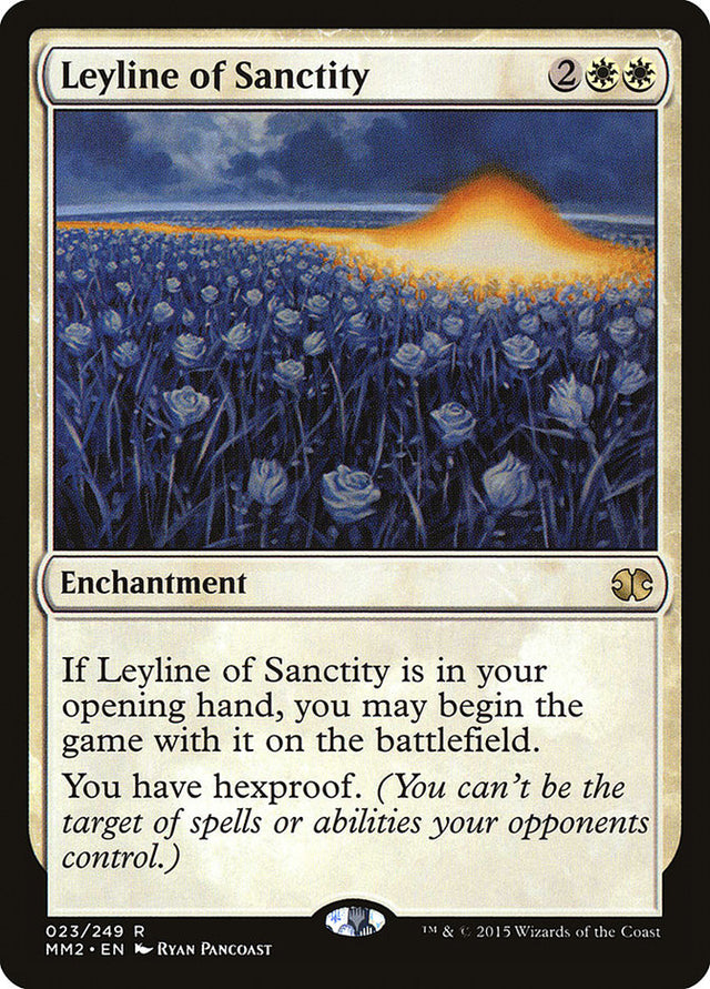 Leyline of Sanctity [Modern Masters 2015] - PCA Designer Toys