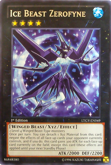 Ice Beast Zerofyne [LTGY-EN049] Rare - PCA Designer Toys