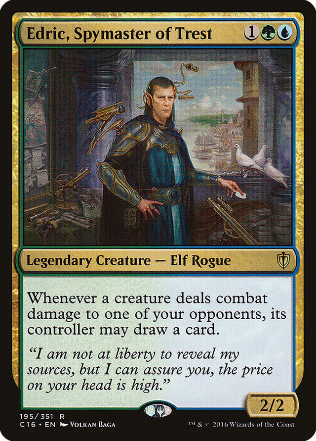 Edric, Spymaster of Trest [Commander 2016] - PCA Designer Toys