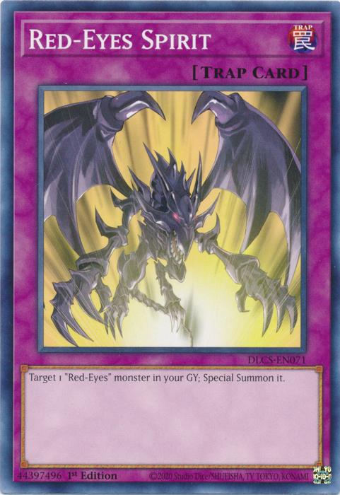 Red-Eyes Spirit [DLCS-EN071] Common - PCA Designer Toys