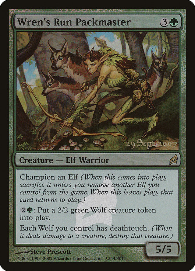 Wren's Run Packmaster [Lorwyn Promos] - PCA Designer Toys