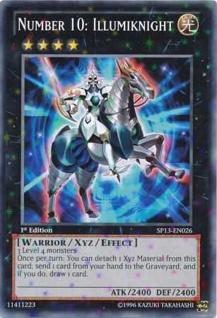 Number 10: Illumiknight [SP13-EN026] Starfoil Rare - PCA Designer Toys