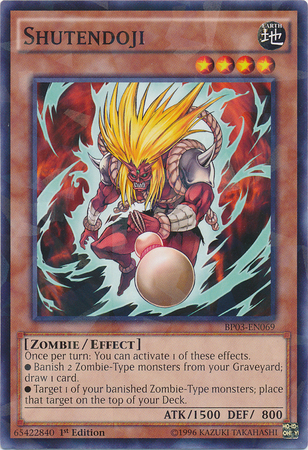 Shutendoji [BP03-EN069] Shatterfoil Rare