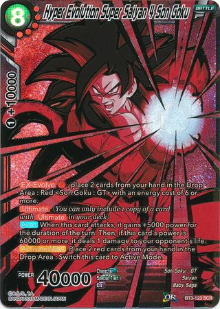 Hyper Evolution Super Saiyan 4 Son Goku (BT3-123) [Cross Worlds] - PCA Designer Toys