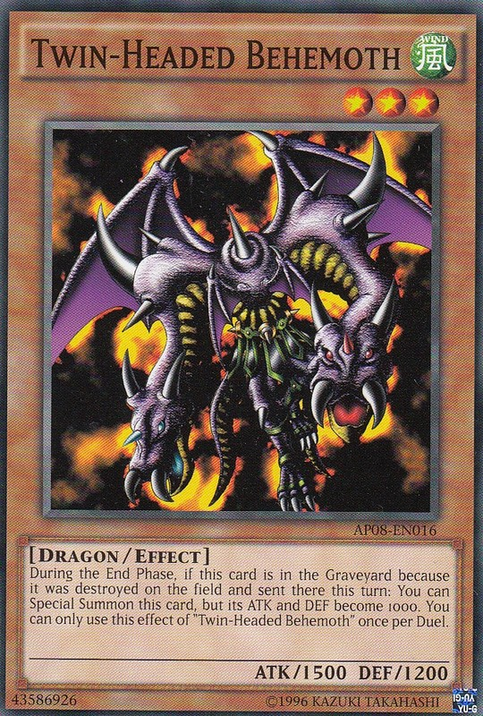 Twin-Headed Behemoth [AP08-EN016] Common - PCA Designer Toys