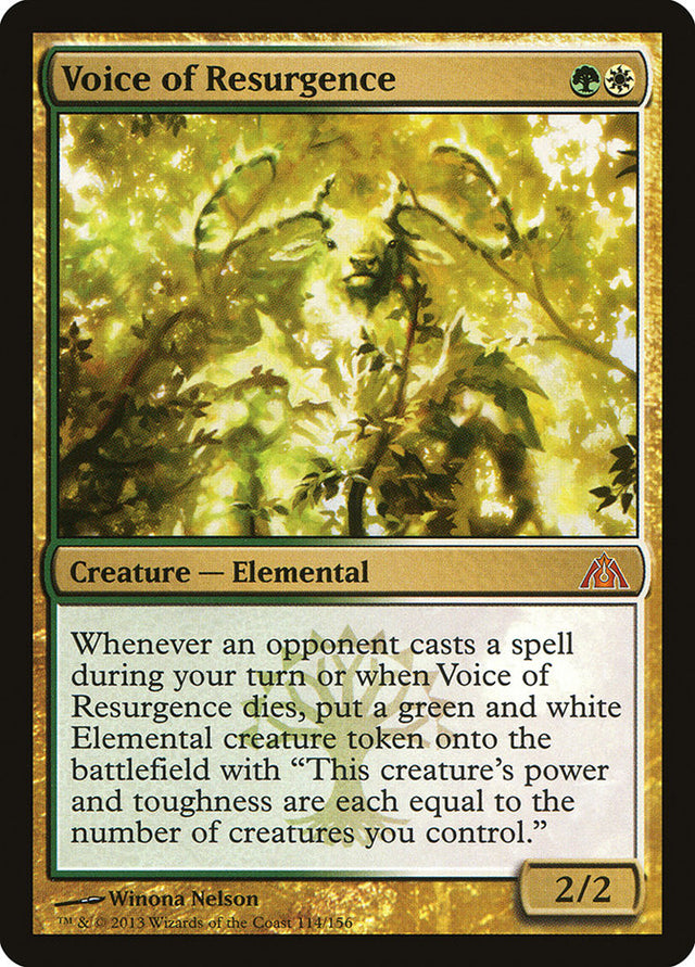 Voice of Resurgence [Dragon's Maze] - PCA Designer Toys