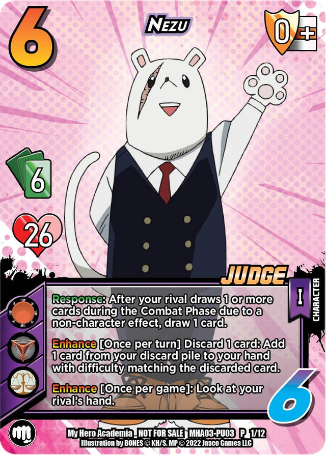 Nezu (Judge) [Heroes Clash] - PCA Designer Toys