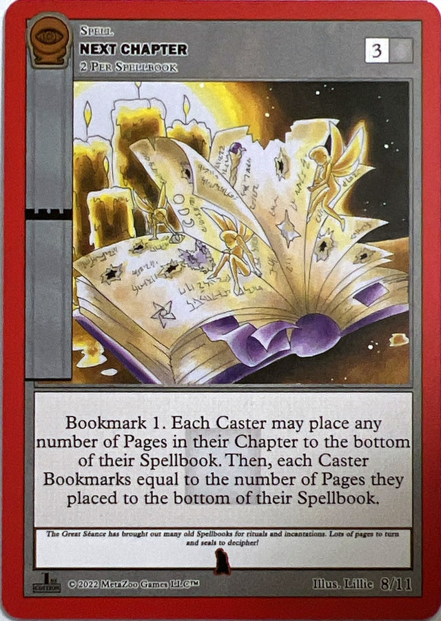 Next Chapter (Arthur Ford) [Seance: First Edition Release Event Deck] - PCA Designer Toys