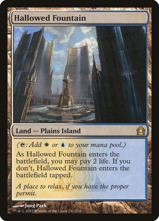 Hallowed Fountain [Return to Ravnica] - PCA Designer Toys