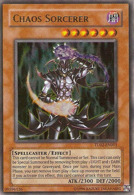 Chaos Sorcerer [TU02-EN001] Ultra Rare - PCA Designer Toys