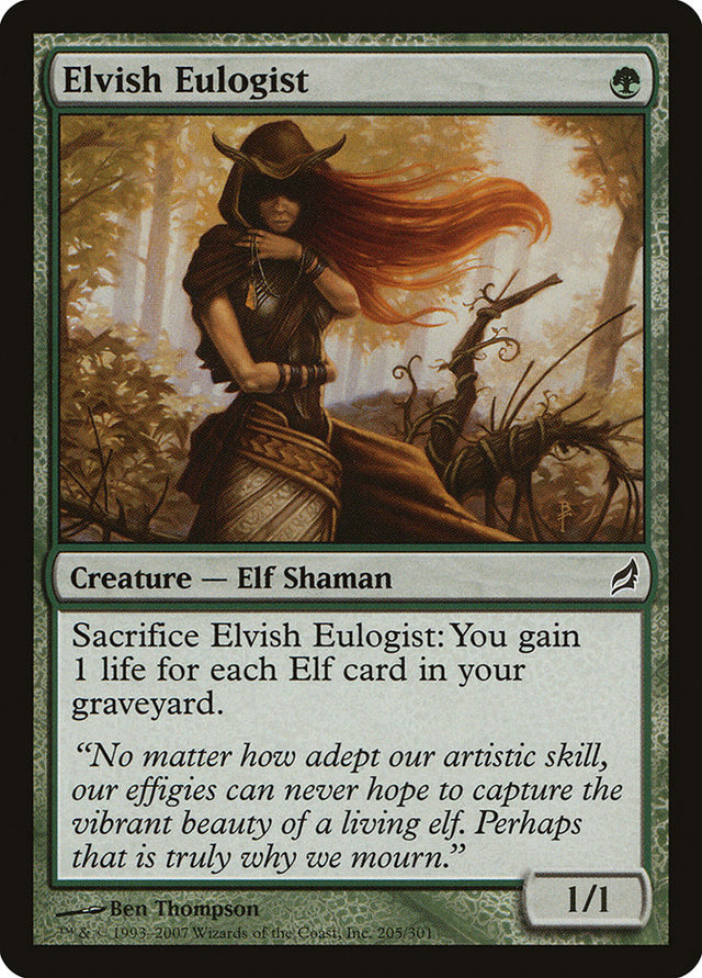 Elvish Eulogist [Lorwyn] - PCA Designer Toys