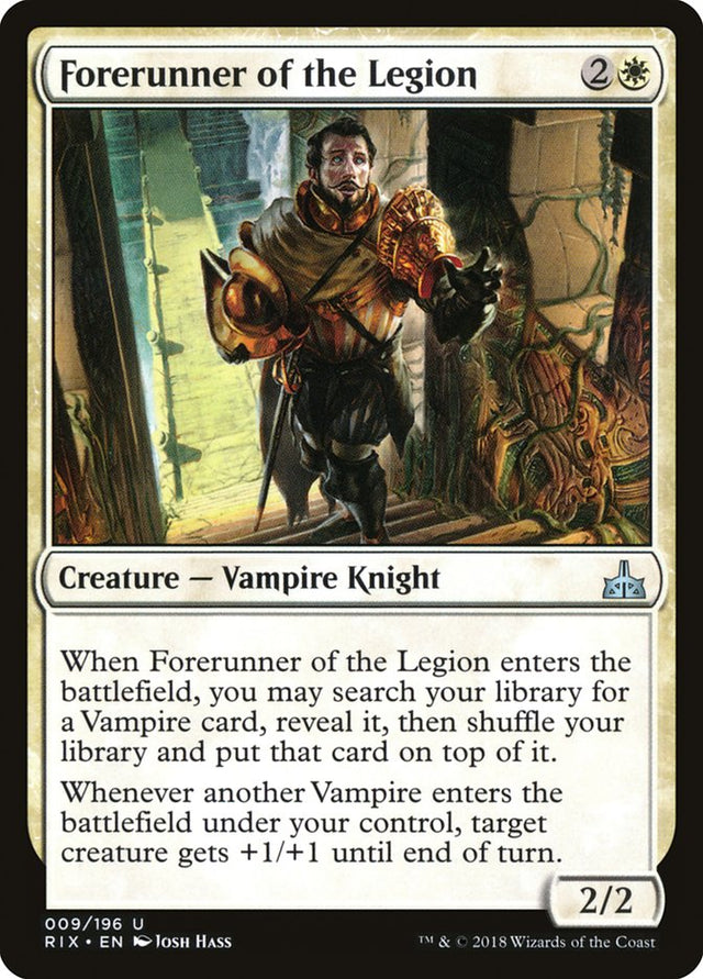 Forerunner of the Legion [Rivals of Ixalan] - PCA Designer Toys