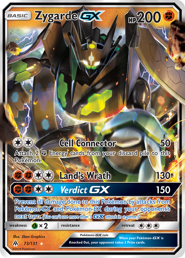 Zygarde GX (73/131) [Sun & Moon: Forbidden Light] - PCA Designer Toys