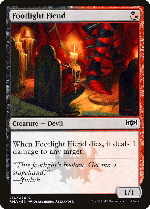 Footlight Fiend [Ravnica Allegiance] - PCA Designer Toys