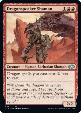 Dragonspeaker Shaman [Jumpstart 2022] - PCA Designer Toys