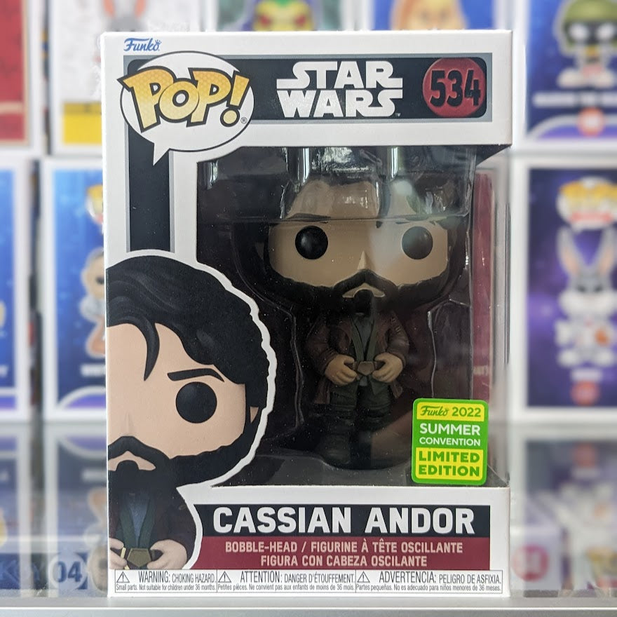 Cassian Andor 2022 Summer Convention experience Pop!