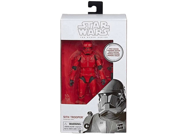 Sith Trooper First Edition (white box) Star Wars Black Series Action Figure - PCA Designer Toys