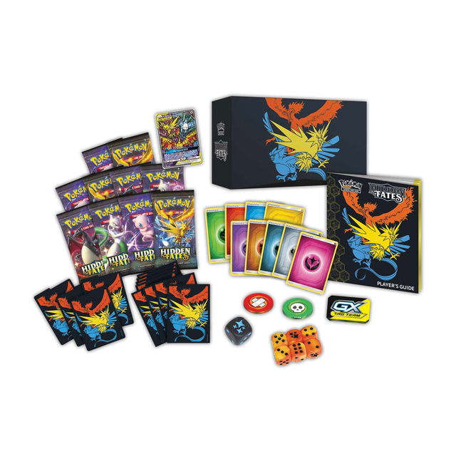 Pokemon Hidden Fates Elite Trainer Box - PCA Designer Toys