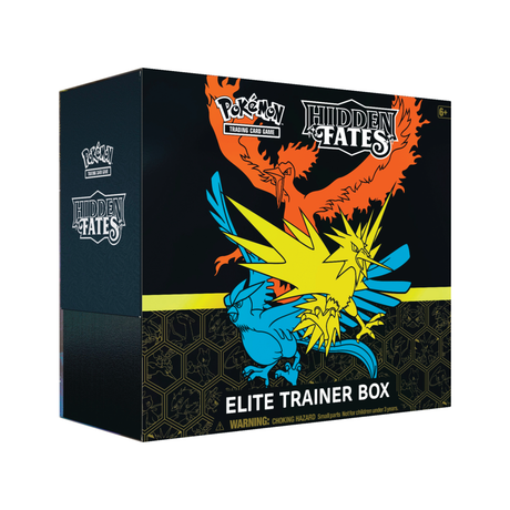 Pokemon Hidden Fates Elite Trainer Box - PCA Designer Toys