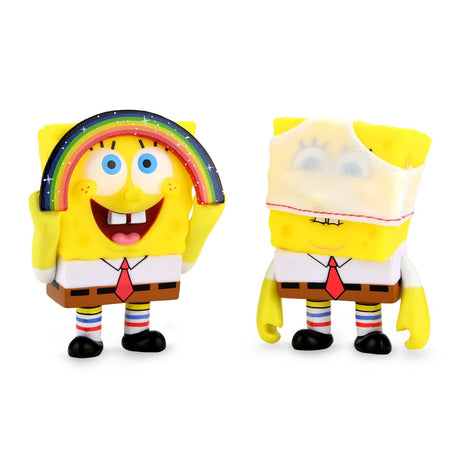Imaginaaation Spongebob & Spongebob Underpants 2-Pack Vinyl Minis - PCA Designer Toys