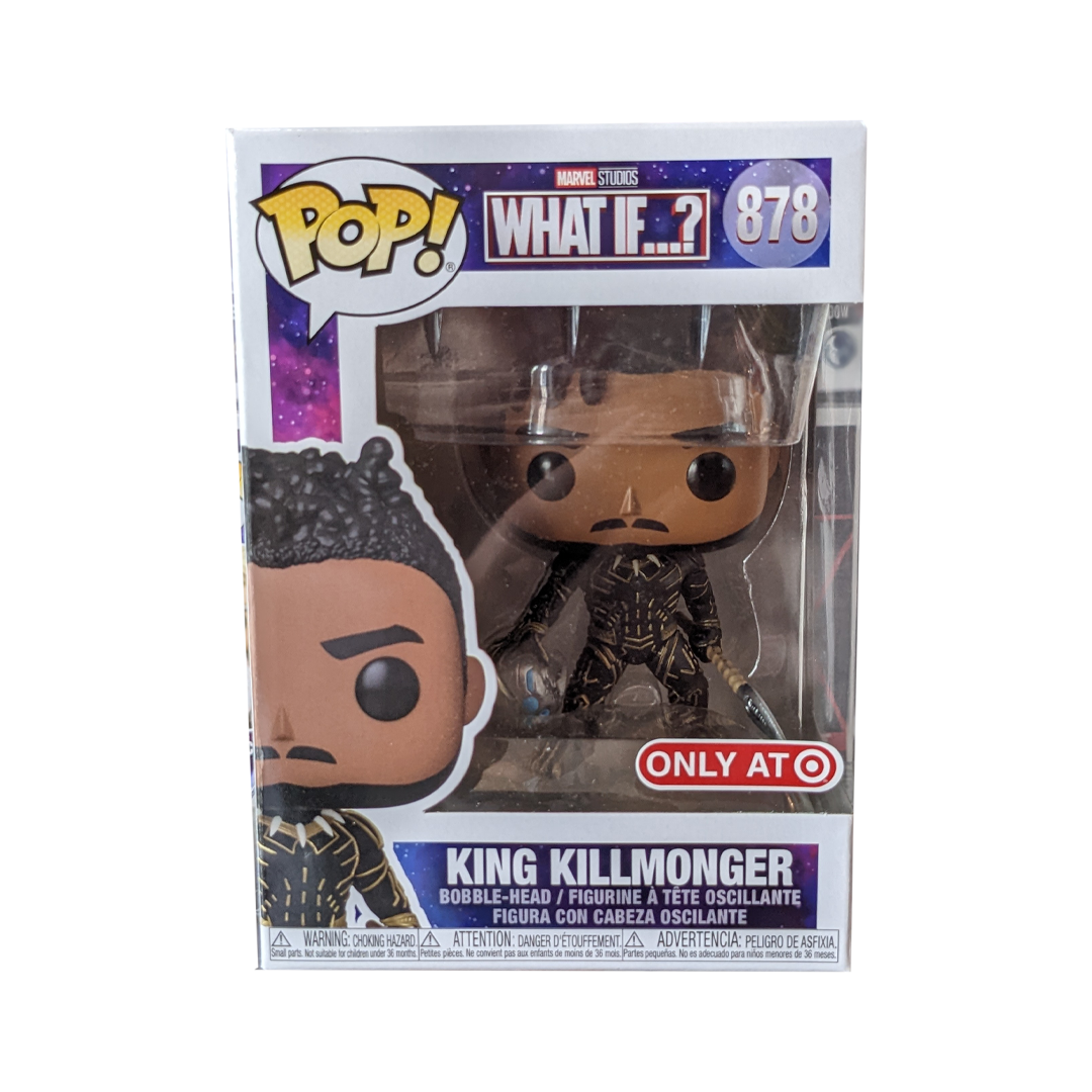 King Killmonger Pop! - PCA Designer Toys
