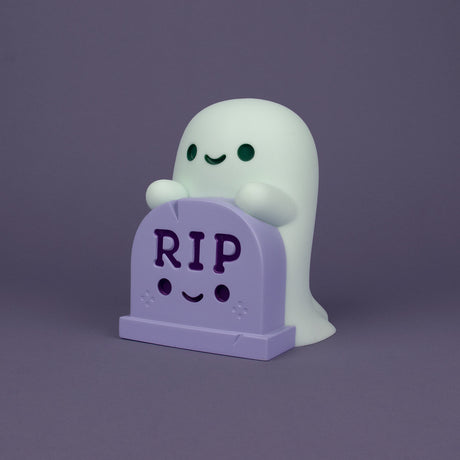 100% Soft Lil Ghosty night light out of box on display