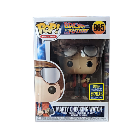 Marty McFly Checking Watch Pop! - PCA Designer Toys