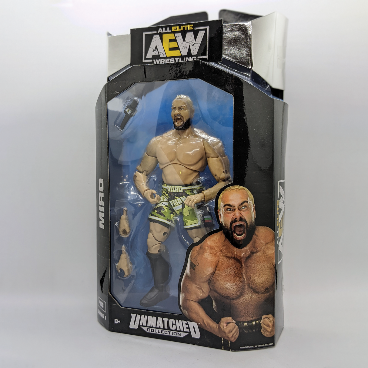 AEW Unmatched Miro Action Figure - PCA Designer Toys