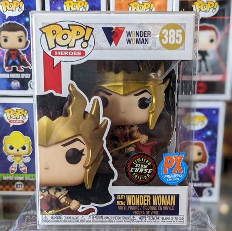 Death Metal Wonder Woman Chase Pop! - PCA Designer Toys