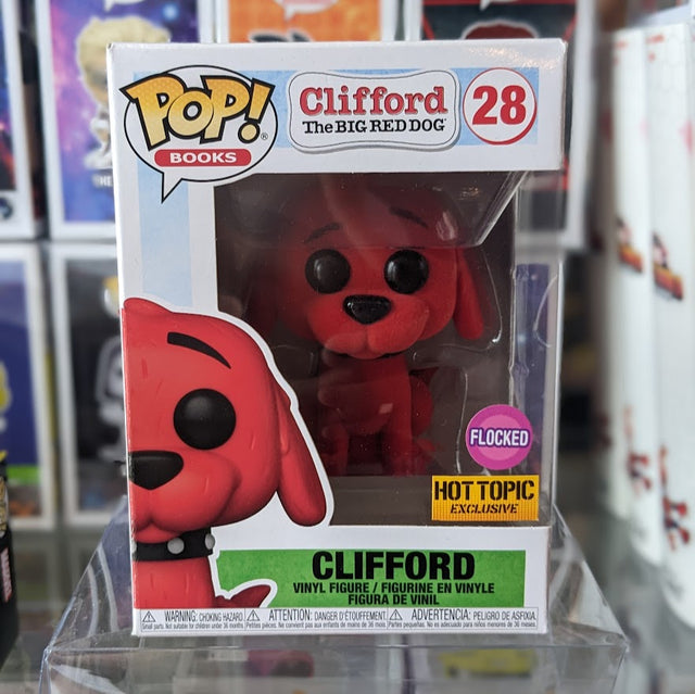 Clifford The Big Red Dog Flocked Pop!