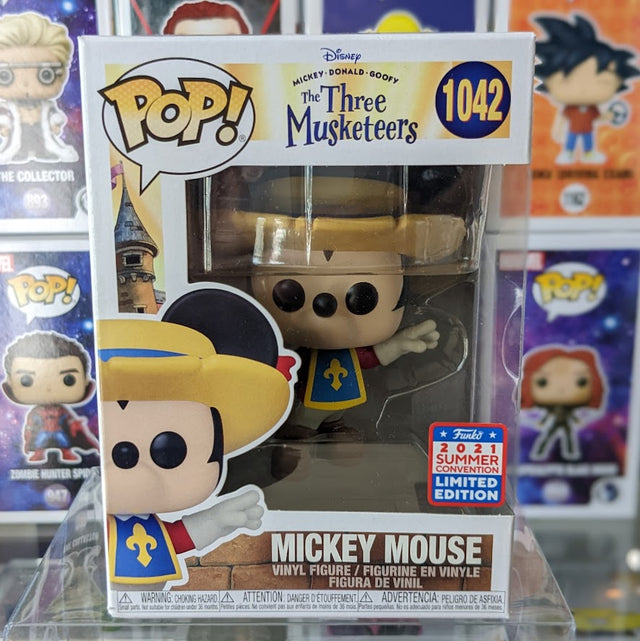 Mickey Mouse Three Musketeers Summer Convention exclsuive 2021 Pop!