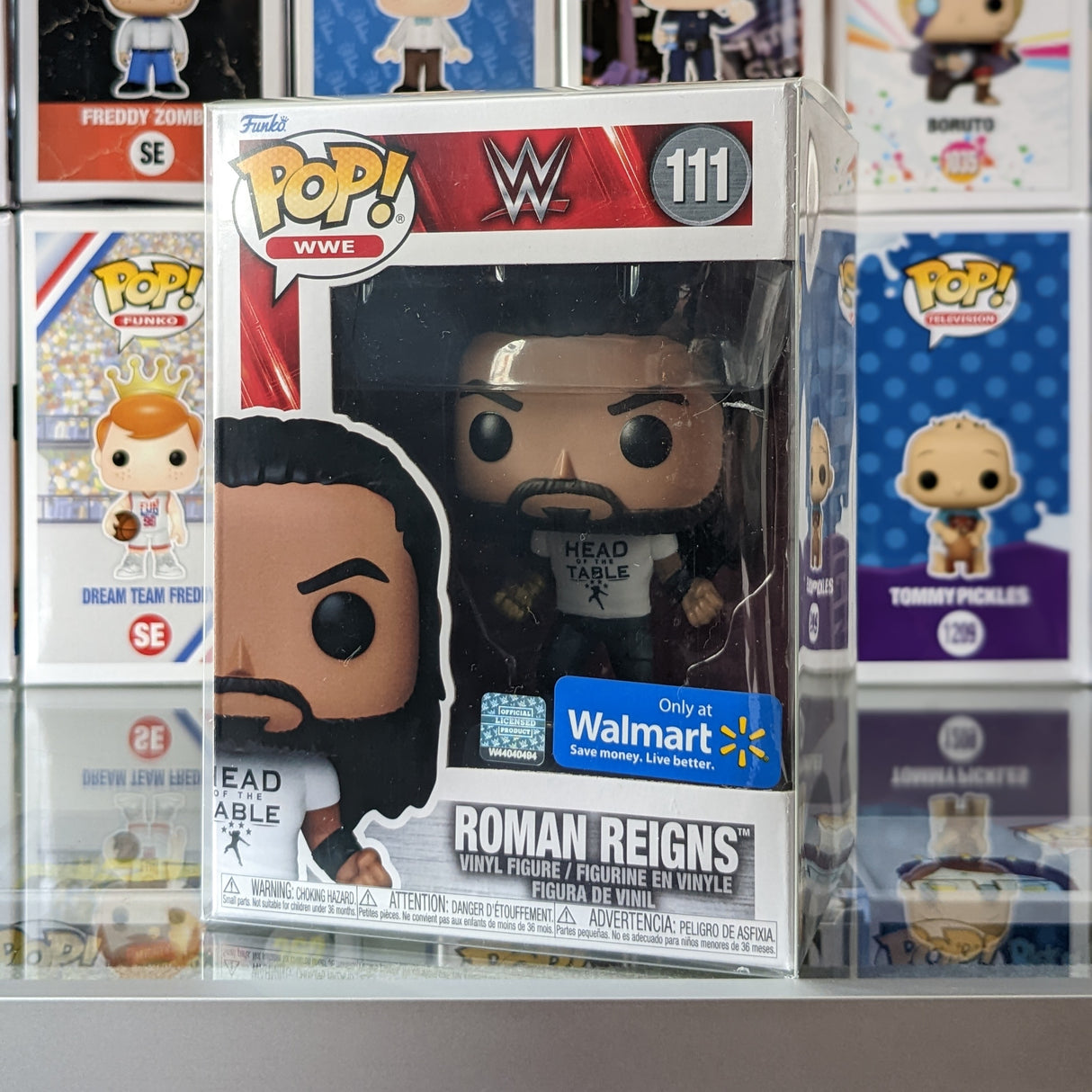 Roman Reigns (Head of the Table) Walmart exclusive Pop!