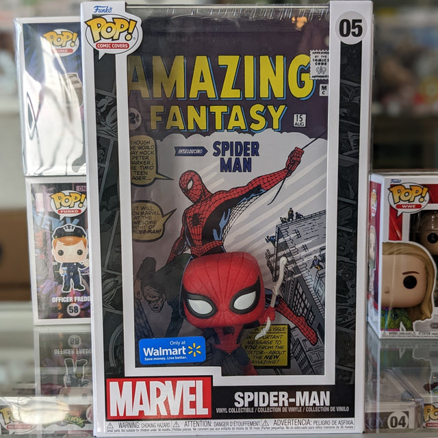 Spider-Man (First Appearance) Comic Cover Pop!